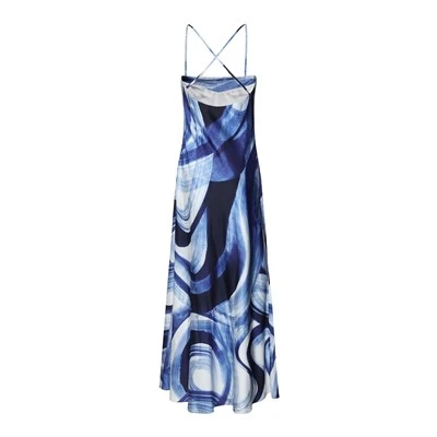 Stylish Abstract Print Maxi Dress Stylish Abstract Print Maxi Dress